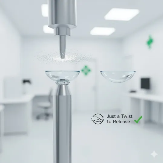 醫療用暫時黏著膠應用示意